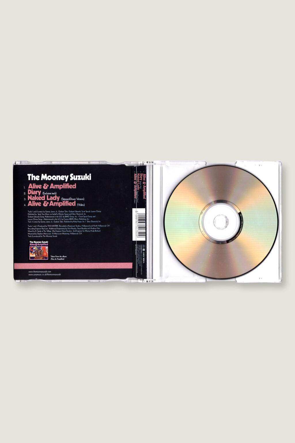 ALIVE & AMPLIFIED – CD SINGLE