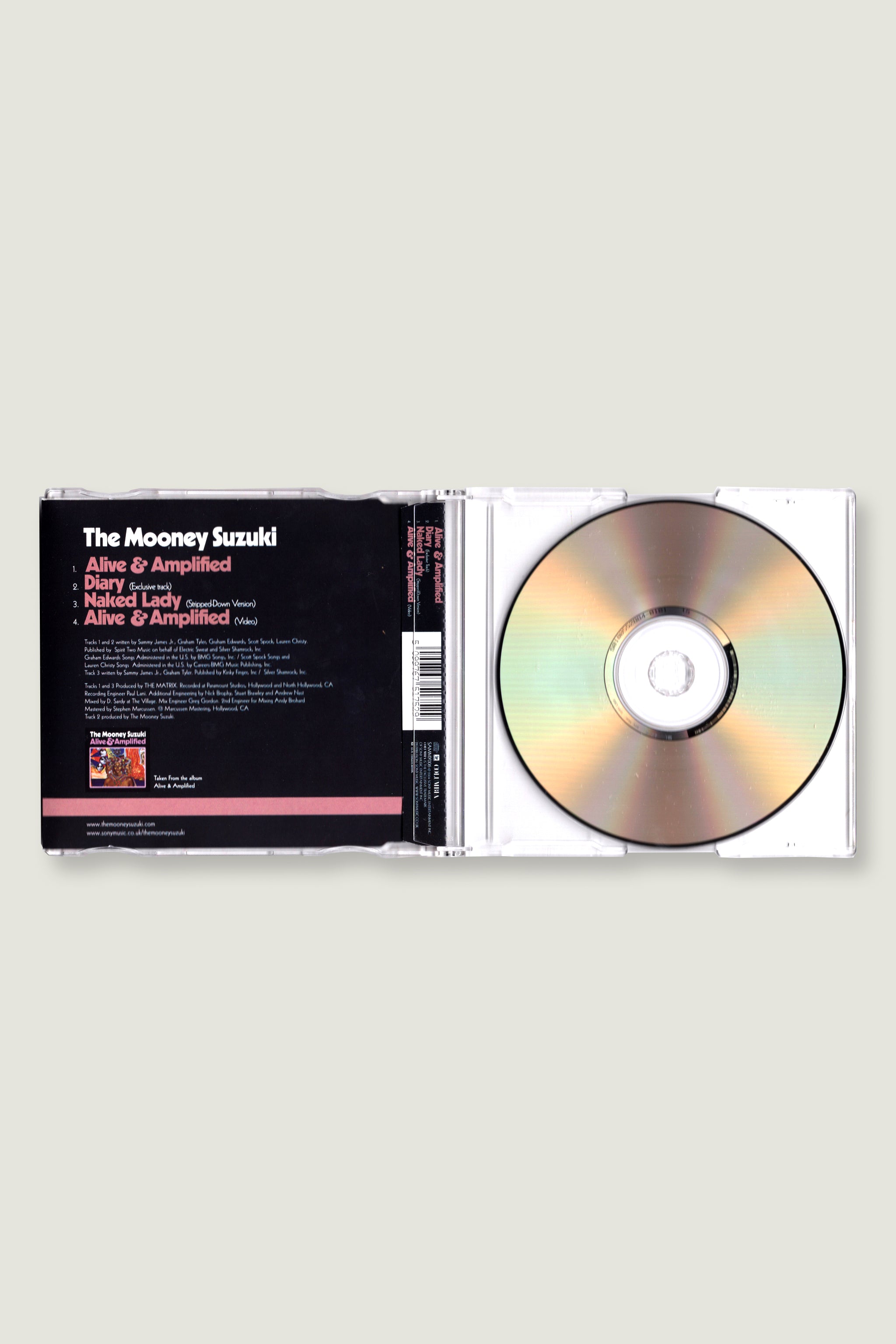 ALIVE & AMPLIFIED – CD SINGLE