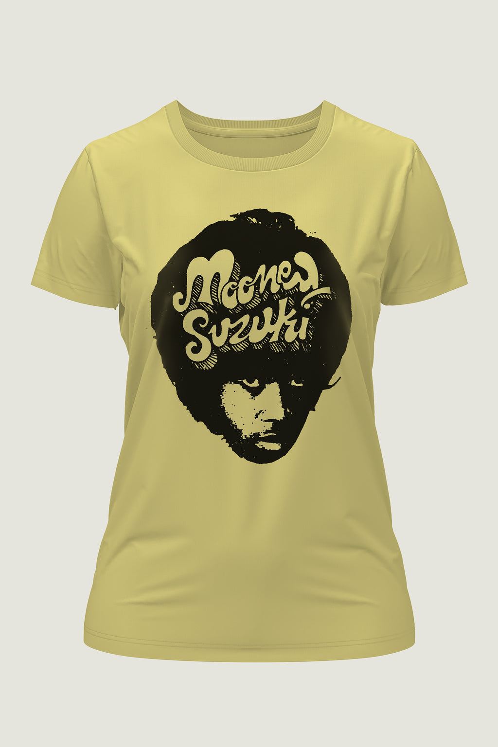 LADIES BEEHIVE HEAD T-SHIRT YELLOW – BUNDLE