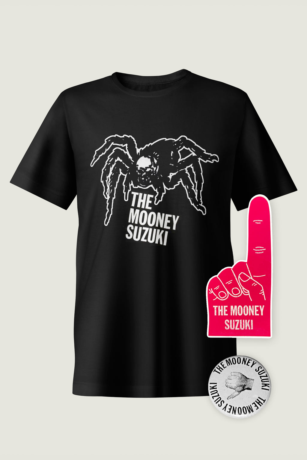 BLACK SPIDER T-SHIRT BLACK – BUNDLE
