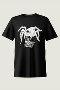 WHITE SPIDER T-SHIRT BLACK