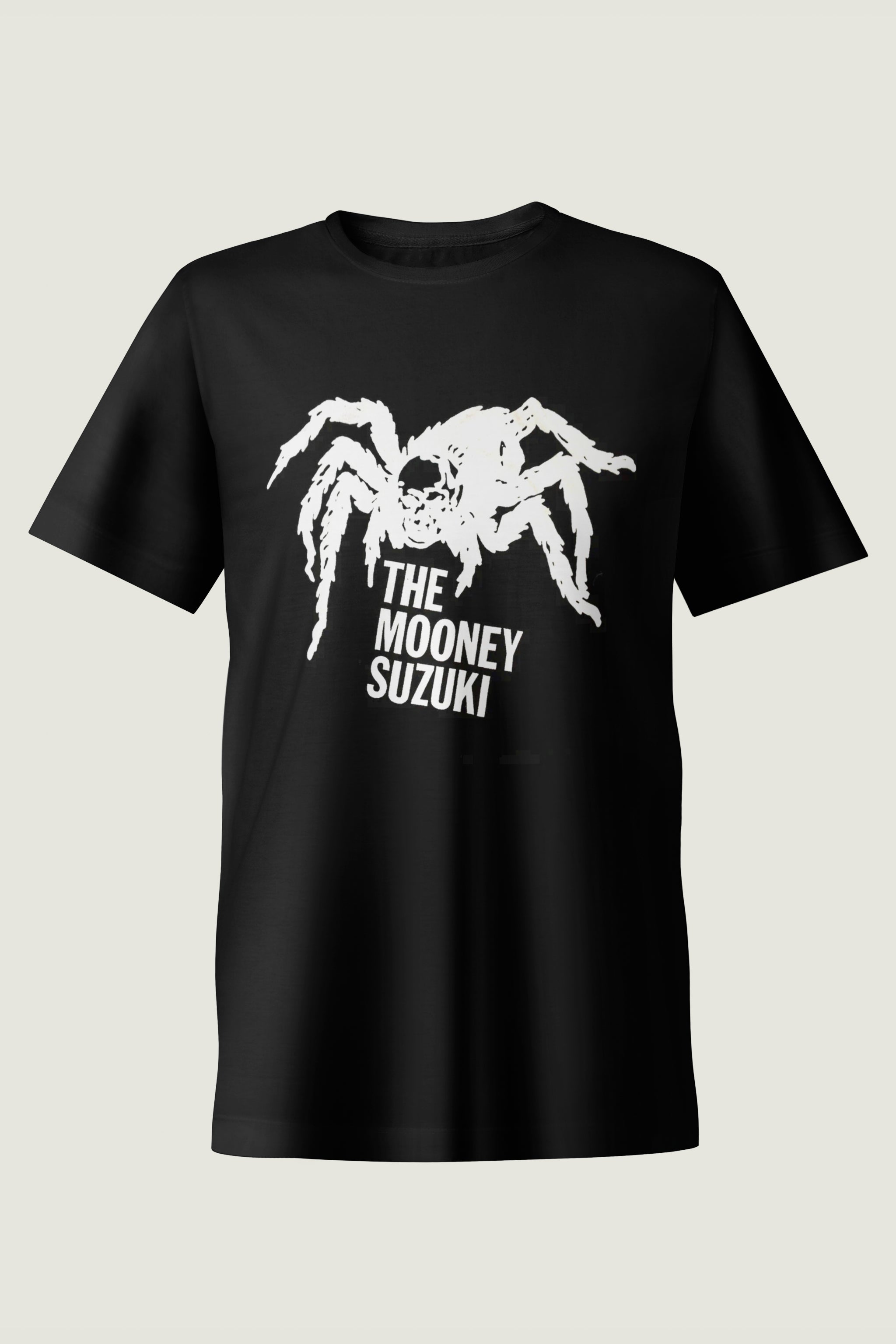 WHITE SPIDER T-SHIRT BLACK